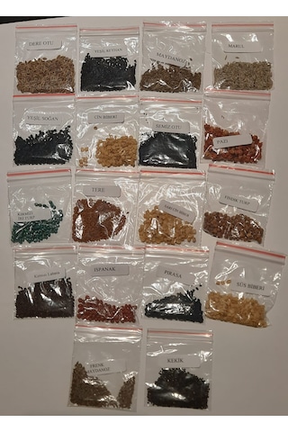 Sebze Tohumu - Karışık Sebze Yetiştirme Paketi 1 Adet