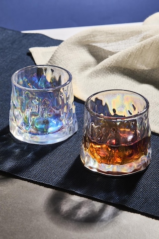 Greta Luster 2'li Viski Kokteyl Meşrubat Bardağı Japon Style 160ml