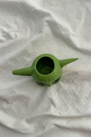 Mobgift Baby Yoda Figürlü 3 Boyutlu Seramik Kupa