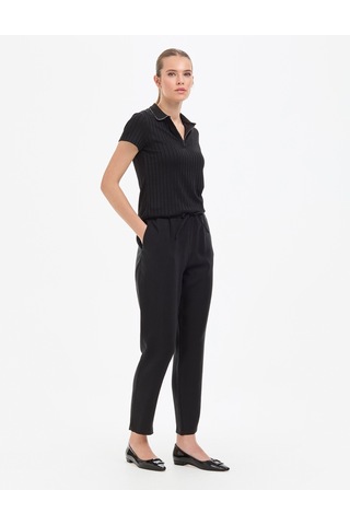 Pierre Cardin Kadın Siyah Pantolon Kanvas-chino 50318197-vr046