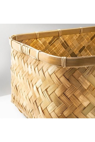 Ikea Mjölkkanna Sepet, Bambu, 25x35x18 Cm