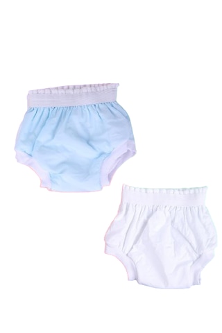 Babyhola 15-20kg 2'li Yıkanabilir Yüksek Emici Alıştırma Külodu Mavi-beyaz 1400