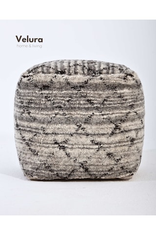 Azara Grey - Puf Gri