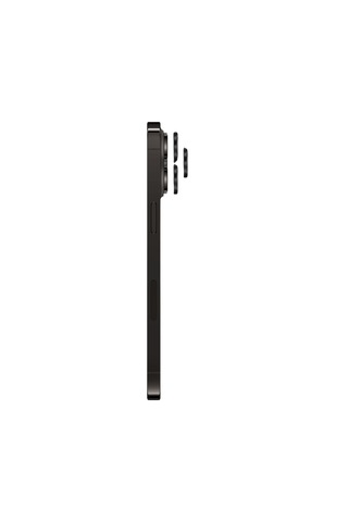 Safeus Safir Temperli Kamera Lens Koruyucu Apple Uyumlu iPhone 14 Pro Max Ve İle Siyah