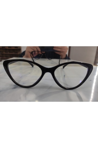 Vivera Siyah C01 Kadın Mavi Işık Korumalı Ekran Cat Eyes Gözlüğü