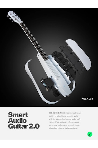 Enya Nexg 2 Basic Wh Beyaz Renk Elektro Akustik Gitar
