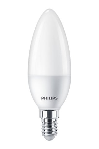Philips LED Buzlu Mum Ampul 7W 806 Lumen 6500K Beyaz Işık B38 E14 Duy (60W Eşleniği)