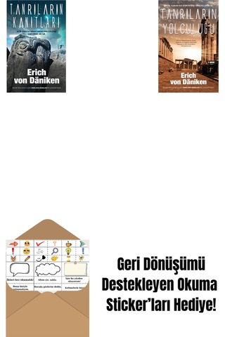 Tanrıların Kanıtları + Tanrıların Yolculuğu + Okuma Sticker'ları