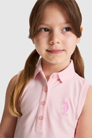 U.S. Polo Assn. Kız Çocuk Açık Pembe Elbise Örme 50325639-vr078 Acık Pembe
