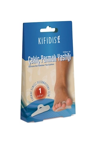 Kifidis Silikon Jel Çekiç Parmak Yastığı Std