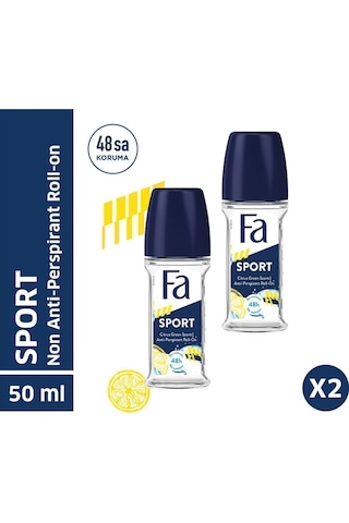Fa Sport Roll-On 50 Ml X 2 Adet