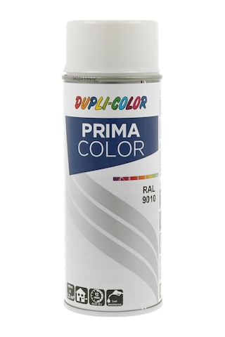 Prima Sprey Boya Parlak Saf Beyaz Pure White Glossy Ral 9010 9010 Parlak Saf Beyaz / Pure White Glossy