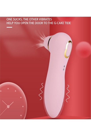 Samdoo Kadınlar İçin Silikon Vibratör - G-noktası Uyarımı Ve Klitoris Emme Fonksiyonu, 10 Titreşim + 6 Emme Modu, Su Geçirmez, Usb Şarjlı - Mor