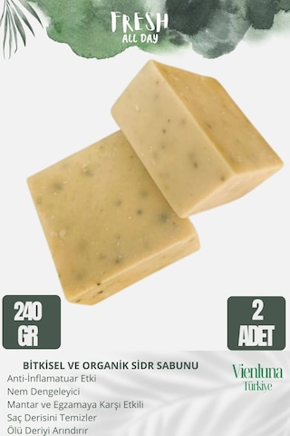 Vienluna El Yapımı Sidr Sabunu 2 x 120 G