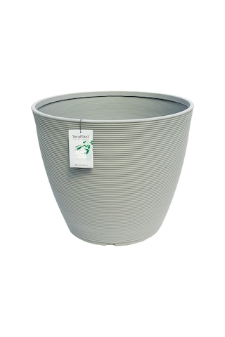 Urban Ring 57 Plastik Saksı Gri