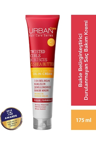 Urban Care Twisted Curl Hibiscus & Shea Butter Durulanmayan Bakım 2'li Set