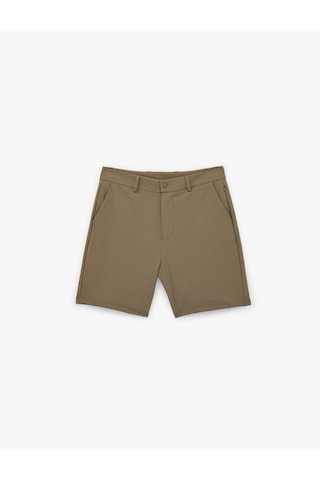 Koton Regular Fit Cepli Düğmeli Şort Deve Tüyü 6sam40042hw Taba