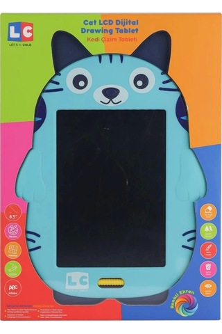 Nessiworld Lc-31070 Kedi Çizim Tableti 8.5 İnç Çok Renkli