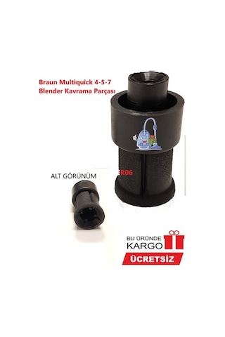 Braun - 4162 - Blender Motor Hareket Aktarıcı Set (Kaplin) Uyumlu
