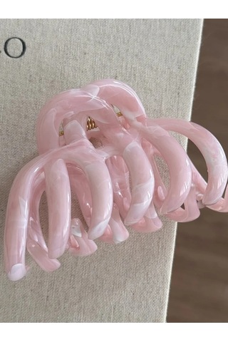 Symbol Kadınlar İçin Büyük Toka, Kalın Saçlar İçin 283911191 Pembe