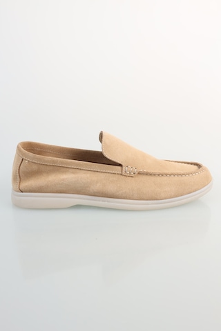 Bisse Erkek Süet Loafer Bej Ayakkabı Ayk25y25003 D07