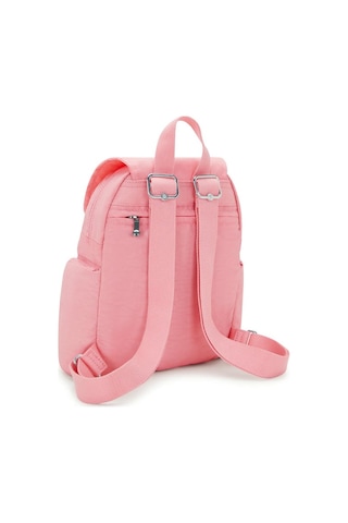 City Zip Mini Küçük Boy Sırt Çantası Pembe