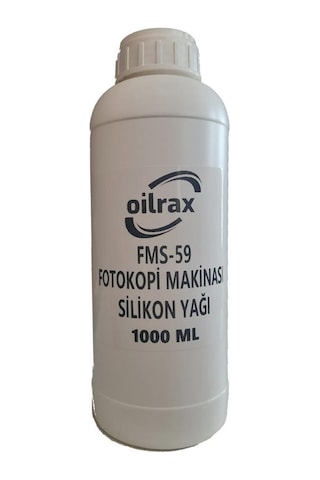 Oılrax Fotokopi Makinası Silikon Yağı - 1000 Ml Ricoh Xerox Canon Kyocera Sharp Konica Minolta