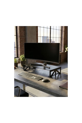 Premium Lazer Kesim Metal Monitör Standı Ve Masaüstü Organizer - Bilgisayar Ekran Yükseltici Premium Lazer Kesim Metal Monitör Standı Ve Masaüstü Organizer - Bilgisayar Ekran Yükseltici
