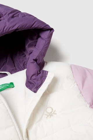 United Colors Of Benetton Kız Çocuk 2letcn04y-25k Mont Ekru-2162 Ekru
