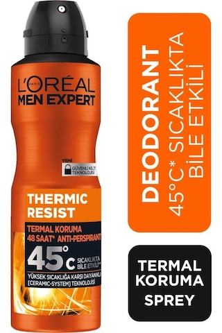 Thermic Resist Perspirant Yüksek Sıcaklıkta Etkili Erkek Sprey Deodorant 150ml 3'lü Set pktthpysespdeost-8530