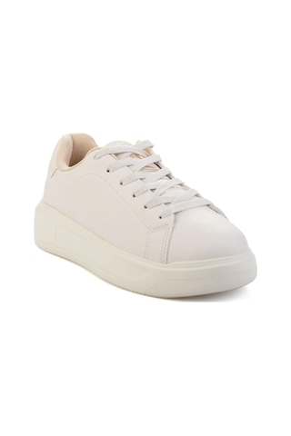 Bambi Beyaz Kadın Sneaker K01644015109 Beyaz