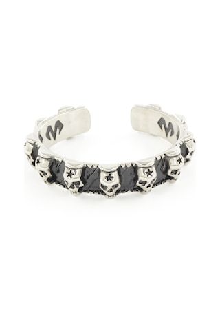 Black Skull Çelik Bileklik Çelik