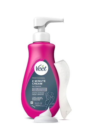 Veet Professional 2 Dakikada Tüm Vücut Tüy Dökücü Krem 400 ML + Spatula