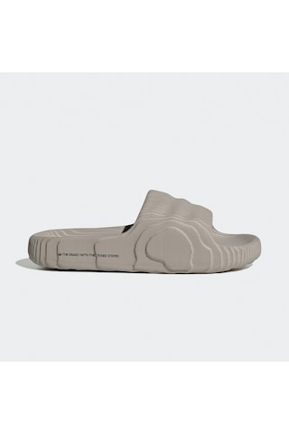 adidas Adilette 22 Unisex Bej Terlik Düz Hq4670 Bej
