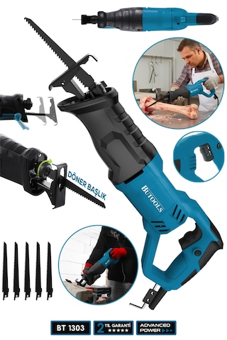 Butools ST-11 9000 Xdrive Tilki Kuyruğu Testere Makinesi Mavi