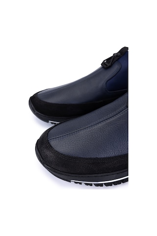 Tnc Sports Erkek Hakiki Deri Lacivert Sneakers & Spor Ayakkabı 381 14086 Erk Ayk Sk21-22 Lacı/sıyah Lacivert