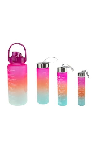 Matara Dörtlü Set 2000 Ml 800 Ml 500 Ml 280 Ml Pembe