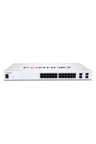 Fortinet 24 Port 450 W Full PoE FS-124F-FPO Gigabit 4XSFP Switch