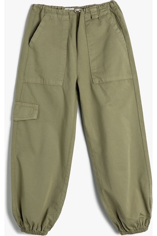 Koton Paraşüt Kot Pantolon Pamuklu Beli Lastikli Cepli - Parachute Jean Haki 4wkg40045aw 4WKG40045AW872 Haki