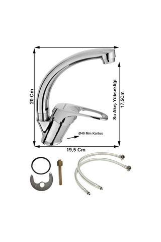 4'Lü Mix Banyo Lavabo , Eviye  Batarya Seti Ve Duş Seti Diğer