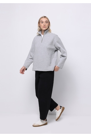 Colins Regular Fit Orta Bel Düz Kadın Siyah Eşofman Altı Cl1076081 Q1.v2 Blk Siyah