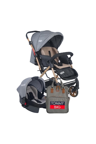 Tommybaby Cool Bebek Arabası Çift Yönlü Bebek Aarabası Puset Çanta Bebek Çanta