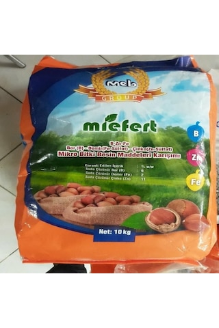 Miefert Bzn Fe Mikro Bitki Besin Maddeleri Karışımı Gübre 10 KG Miefert Bzn Fe Mikro Bitki Besin Maddeleri Karışımı Gübre 10 KG