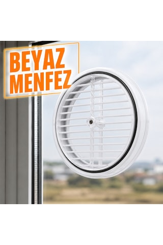 Doğalgaz Menfezi Beyaz Kalorifer Ve Kombi Havalandırma Menfezi Plastik Havalandırma Izgarası