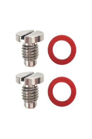 Homyl 2x Kırmızı Çelik Conta Profesyonel Paslanmaz Dıştan