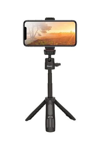 Sones Jmary Mt19 Masaüstü Standı Taşınabilir Mini Selfie Çubuğu Kamera Cep Telefonu Tutucu Tripod