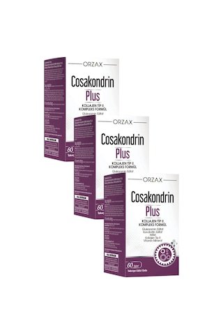 Orzax Cosakondrin Plus 60 Tablet 3 Adet