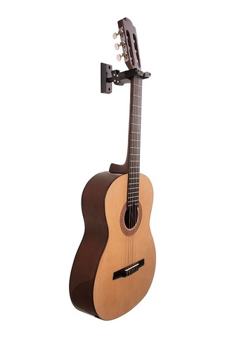 Hercules Hcgsp-38wbk+ Kilitli Gitar Duvar Askısı Siyah Gitar Duvar Askısı Guitar Hanger