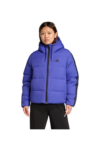 Adidas W Ess 3s P D Ho Kadın Outdoor Mont Jw9109 Mavi Mavi