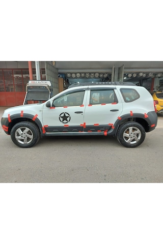 Dacia Duster Kapı Ve Çamurluk Koruma Dodik Seti 2010 2017 N11.17663